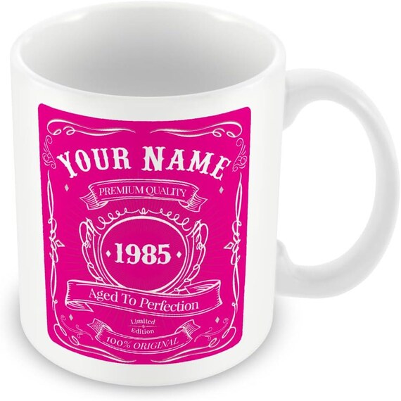40th Birthday Mug Gift - Vintage 1985
