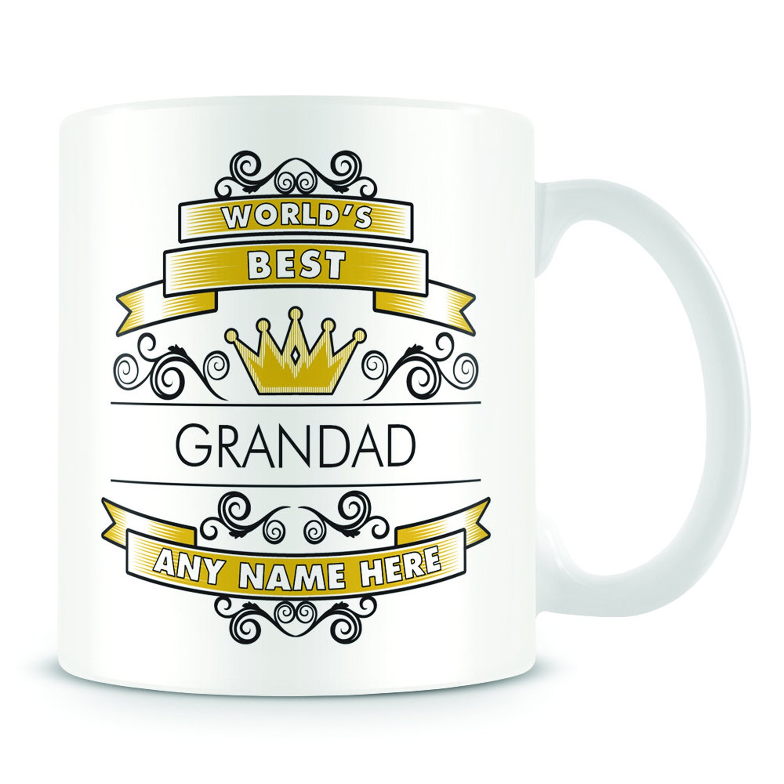 Grandad Mug Worlds Best Grandad Etsy