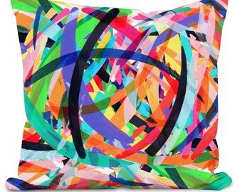 Funky Throw Pillows Etsy