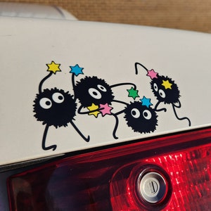 Soot Sprites Spirited Away Sootballs VINYL DECAL Sticker car