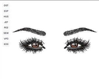 Eyes | Embroidery Design