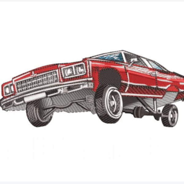 Lowrider | Chicano | Oldie | Embroidery Design