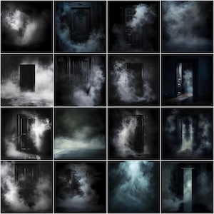 Smoke and Fog Room Digital Backdrops for Maternity and Sports Photography | Fine Art Studio Backgrounds & Overlay Textures for sports poster
