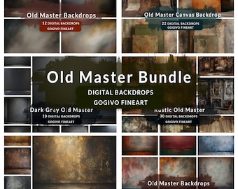 115 Old Master Background, Vertical portrait background, Portrait Fine art textures backdrop, Grunge background, Portrait studio Background