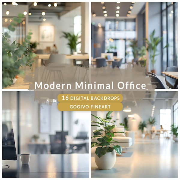 Zoom Background Office Professional Etsy