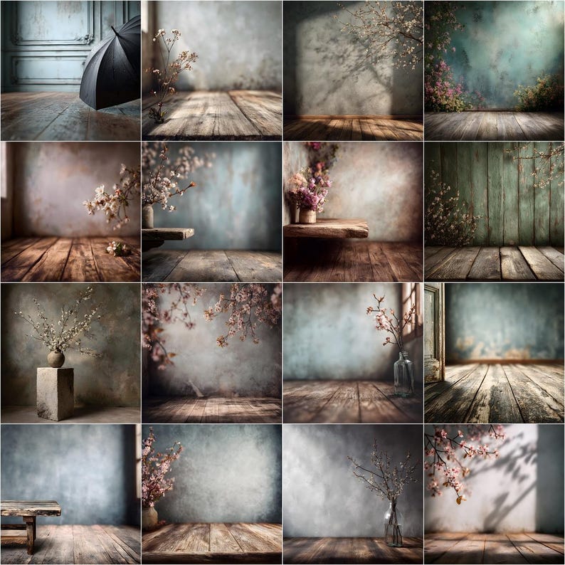 Spring Digital Backdrops Bundle – 60 Studio Fine Art Professional ...