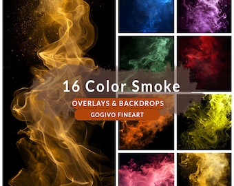 Color Smoke Overlay, Photoshop Overlays, Digital Smoke Photo backdrop Smoke Backgrounds For Sports Photos, Sports backdrop, Senior Backdrops