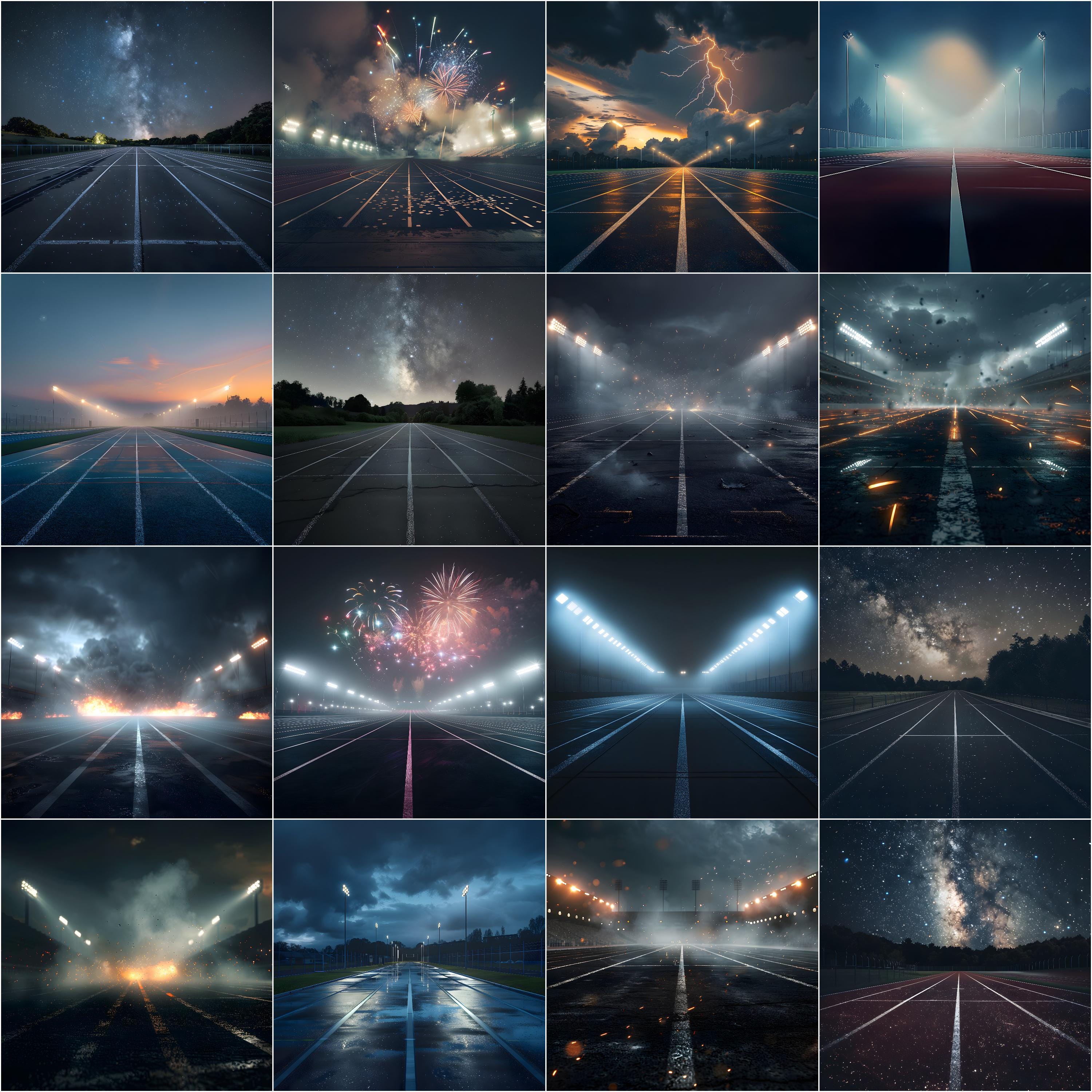 75 Runner Track and Field Background, Running Stadium Backdrops, Track ...