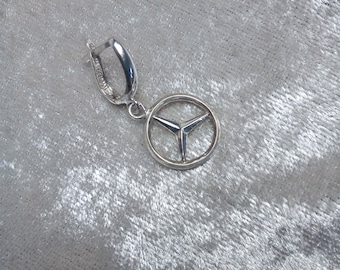 silberne Ohrringe, Damenschmuck, Geschenk zum Geburtstag