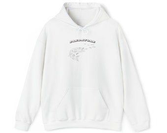 Predatore Pike chasing fish - Fly fishing Sweatshirt - Fly fisherman sweat - Fishing hoodie - Fisherman shirt - Fathers day gift - sweater
