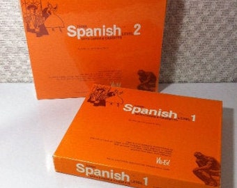 Think Spanish with Cards and Cassette By William Flint Smith Ph D Level 1 and 2 Audio-Visual Copyright 1968