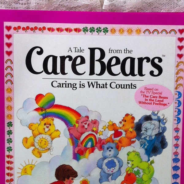 Care Bears A Tale From Caring Is What Counts 1983 Story Ward Johnson Pictures Tom Cooke Parker Brothers Hardcover