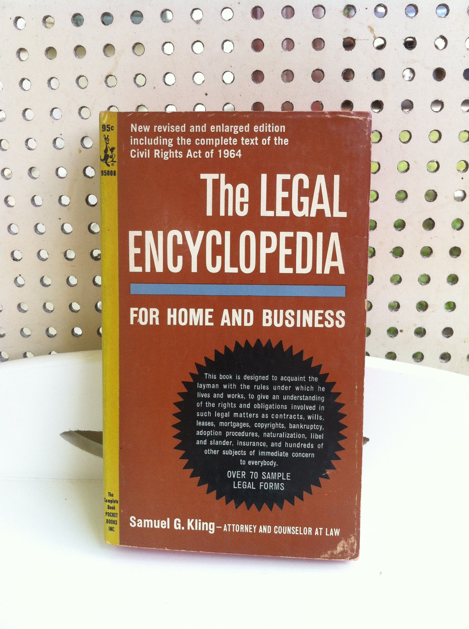 Legal Encyclopedia for Home and Business by Samuel G Kling Etsy UK