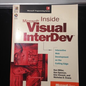 Inside Microsoft Visual InterDev Interactive Web Development On The Cutting Edge Microsoft Press MISSING CD-ROM 1997 Paperback