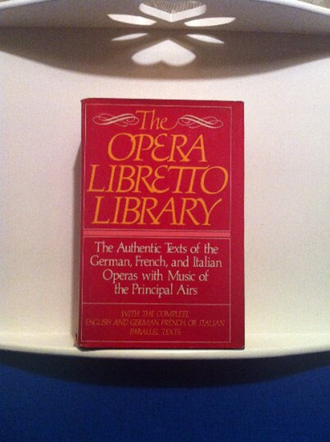 Opera Libretto Library Authentic Texts of the German French - Etsy