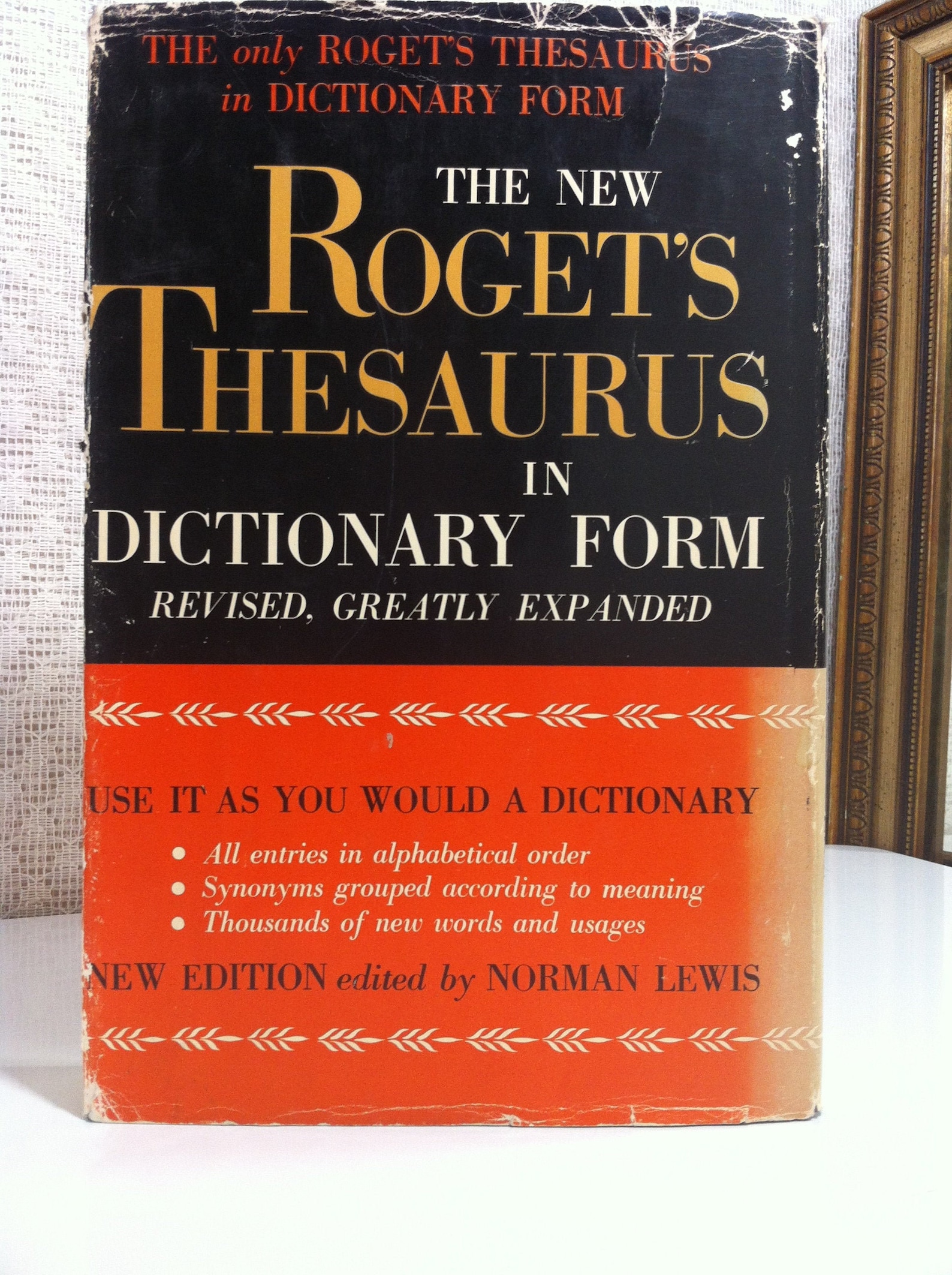 Dictionary The New Roget's Thesaurus In Dictionary Form Etsy
