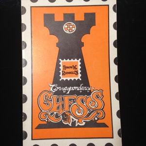 Chess Correspondence Chess Hanon W Russell  Thinker&#39;s Press First Printing August 1980  Paperback