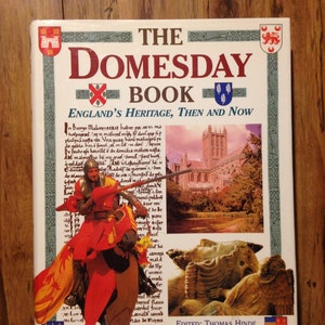Domesday Book England&#39;s Heritage Then And Now Copyright 1995 Oversized Hardcover with Dust Jacket Crescent