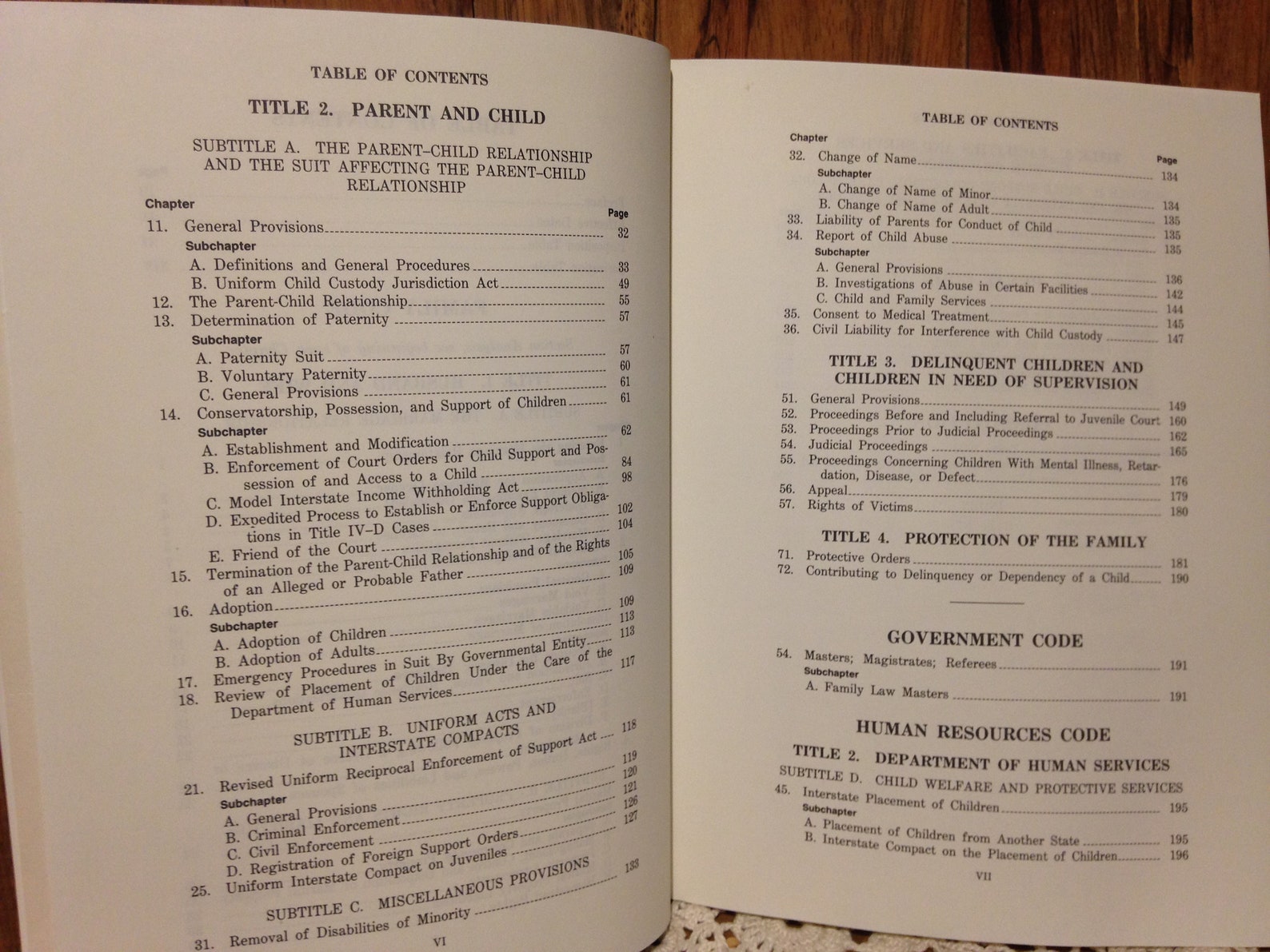 Texas Family Code West's Texas Statutes and Codes 1990 Etsy
