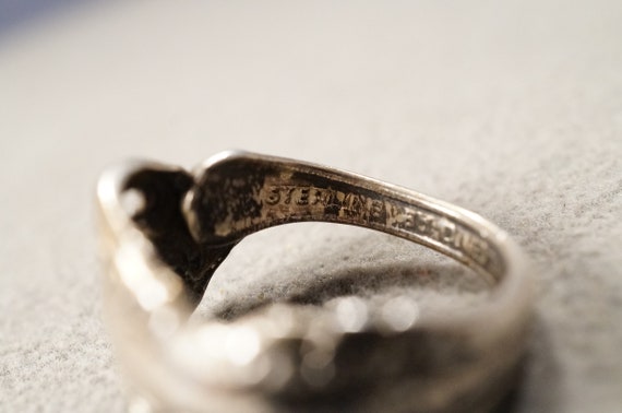 Antique Vintage Wedding Band Stacker Design Ring … - image 5