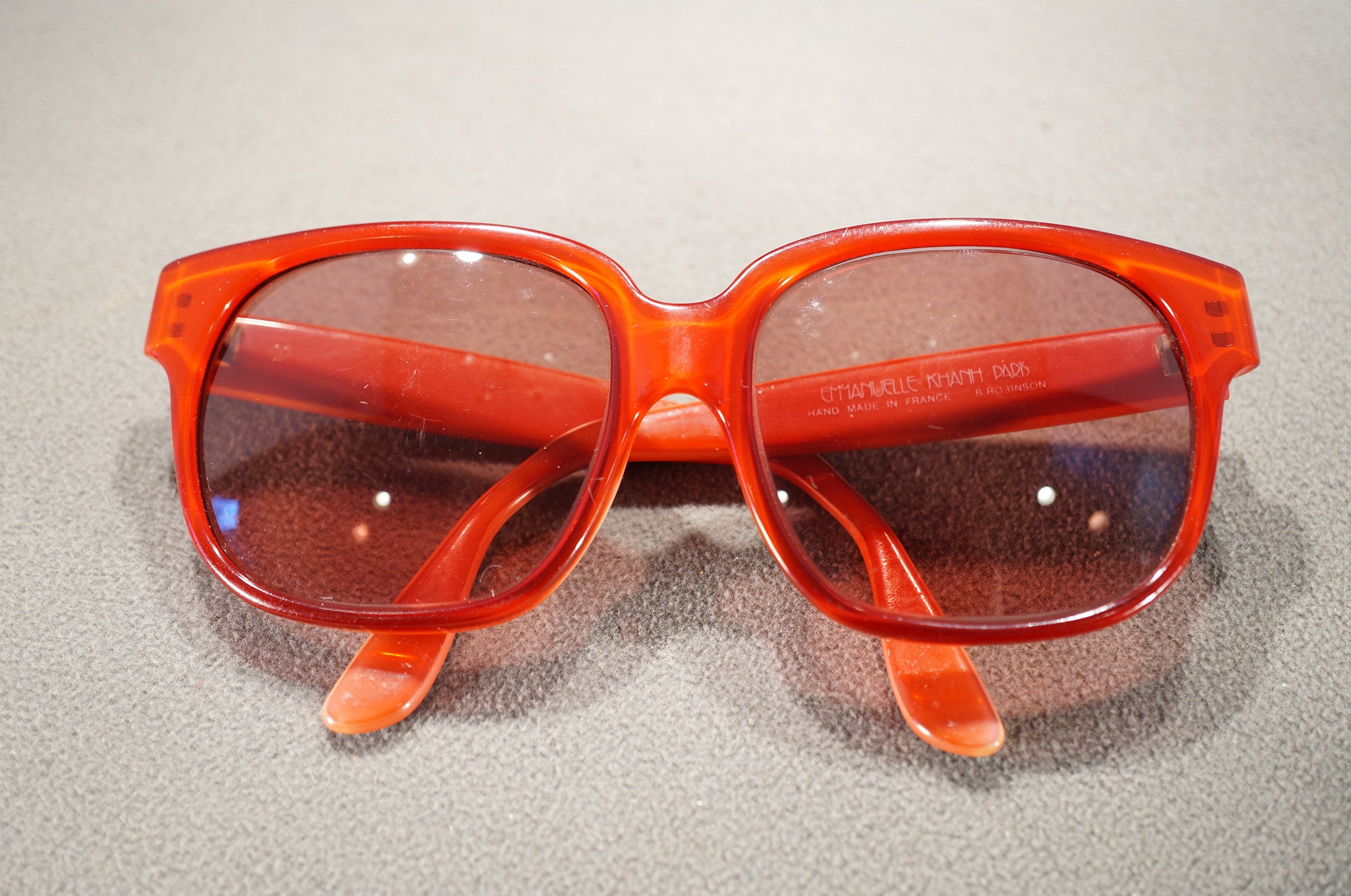 Vintage Chic Designer Signed Emmanuelle Khanh Sunglasses  display picture 1