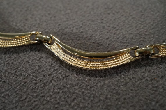 Vintage Art Deco Goldtone Designer Signed 'Coro' … - image 3