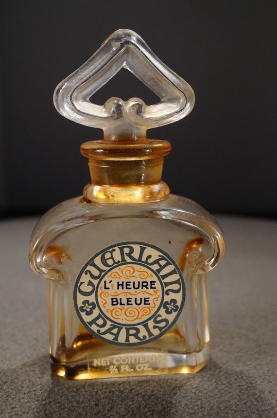 Antique Vintage L Heure Bleue Guerlain Perfume Temps Eau De Parfum