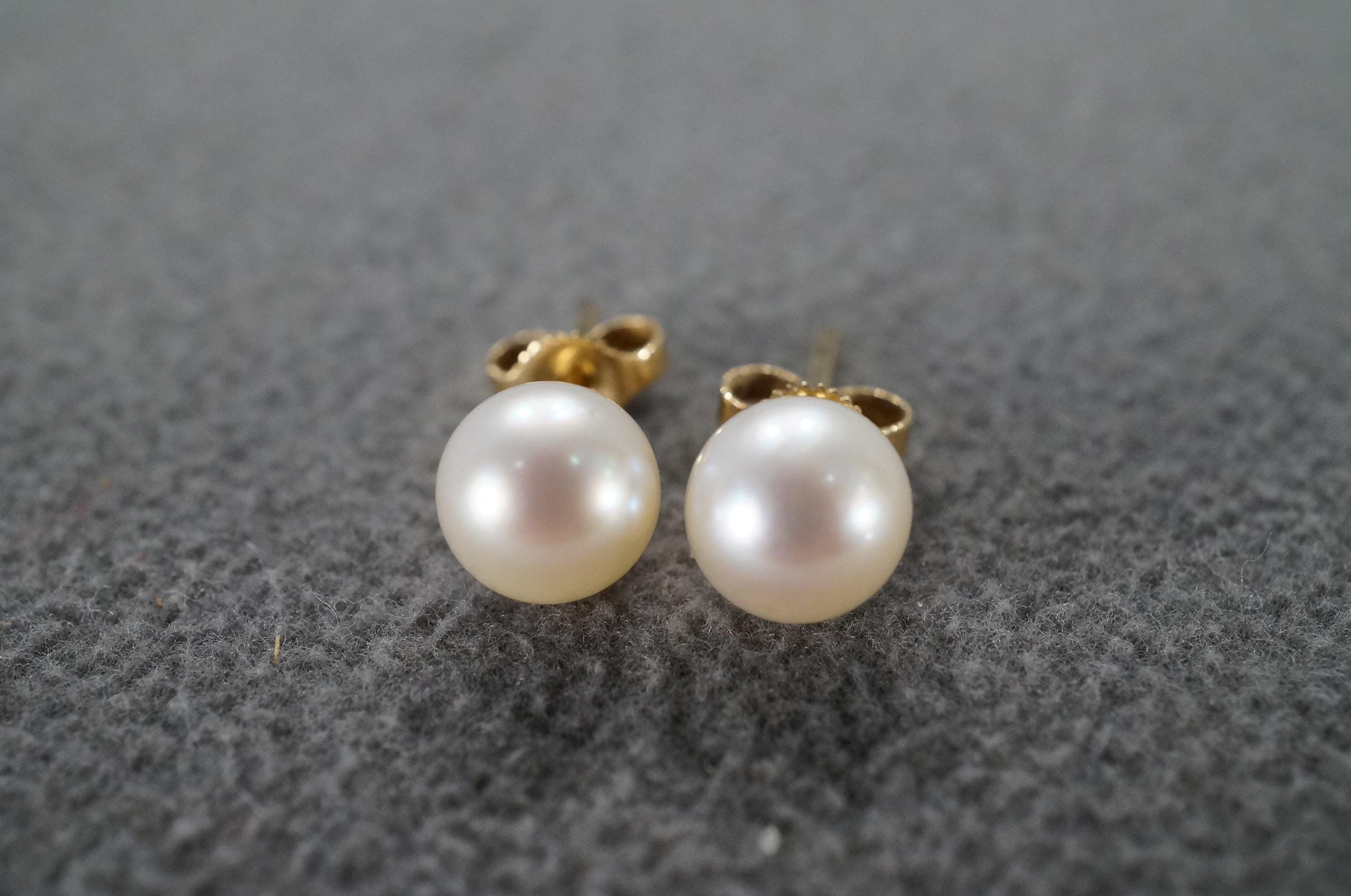 PEARL STUDS PIERCED EARRINGS キャッチなし PEARL STUDS PIERCED EARRINGS キャッチなし Clip-on Tahitian