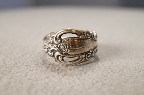 Antique Vintage Wedding Band Stacker Design Ring … - image 1