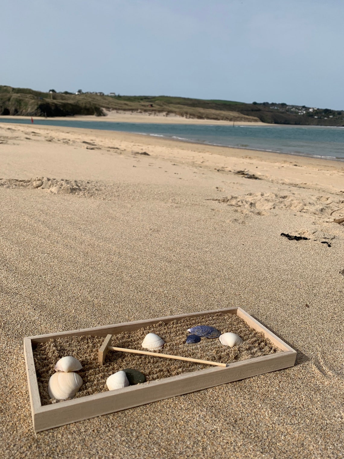 Die Strandbox 'Sennen Beach'. Strand Zen Tablett. | Etsy