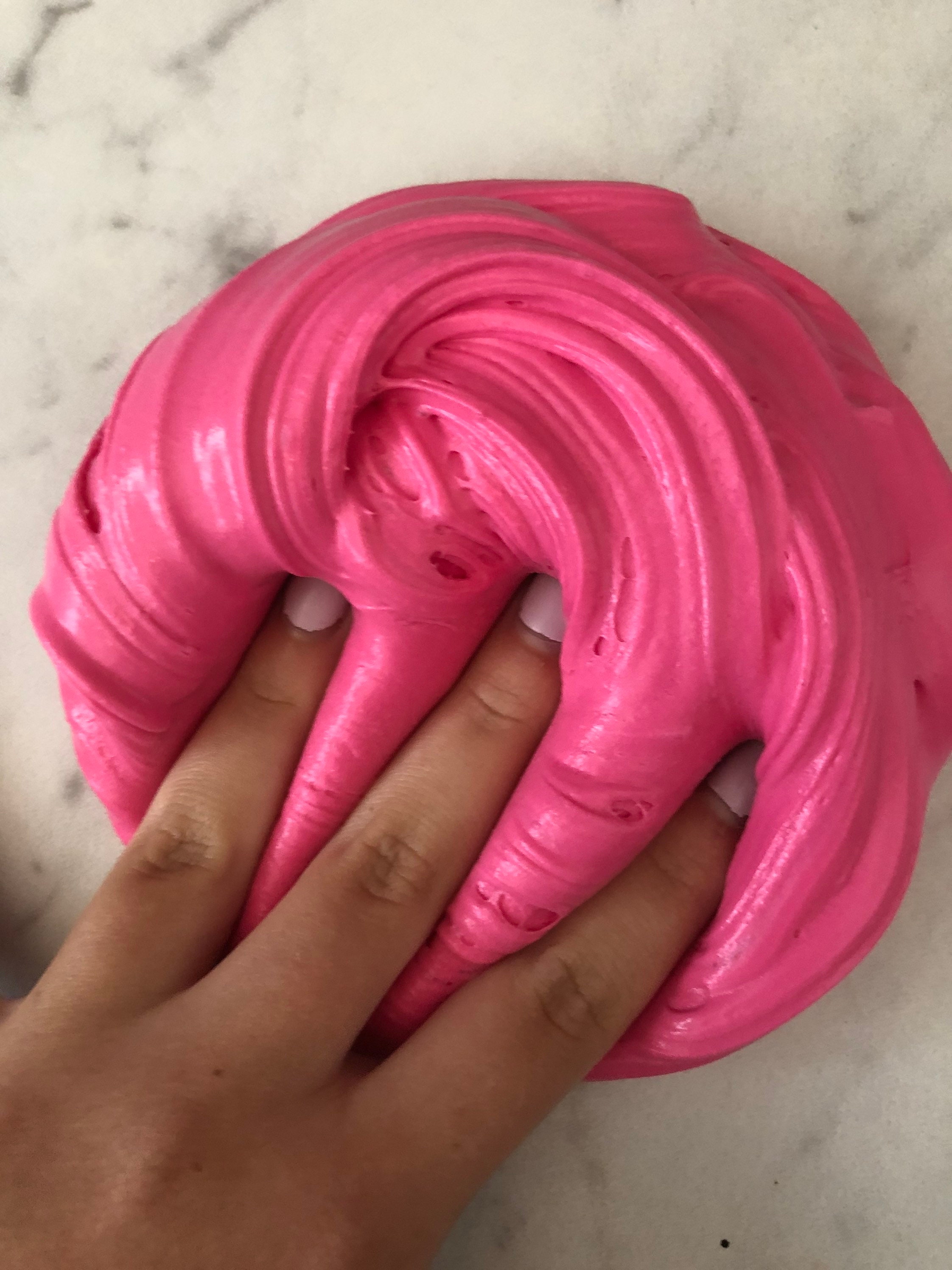 Eraser Poof inflating butter slime Etsy