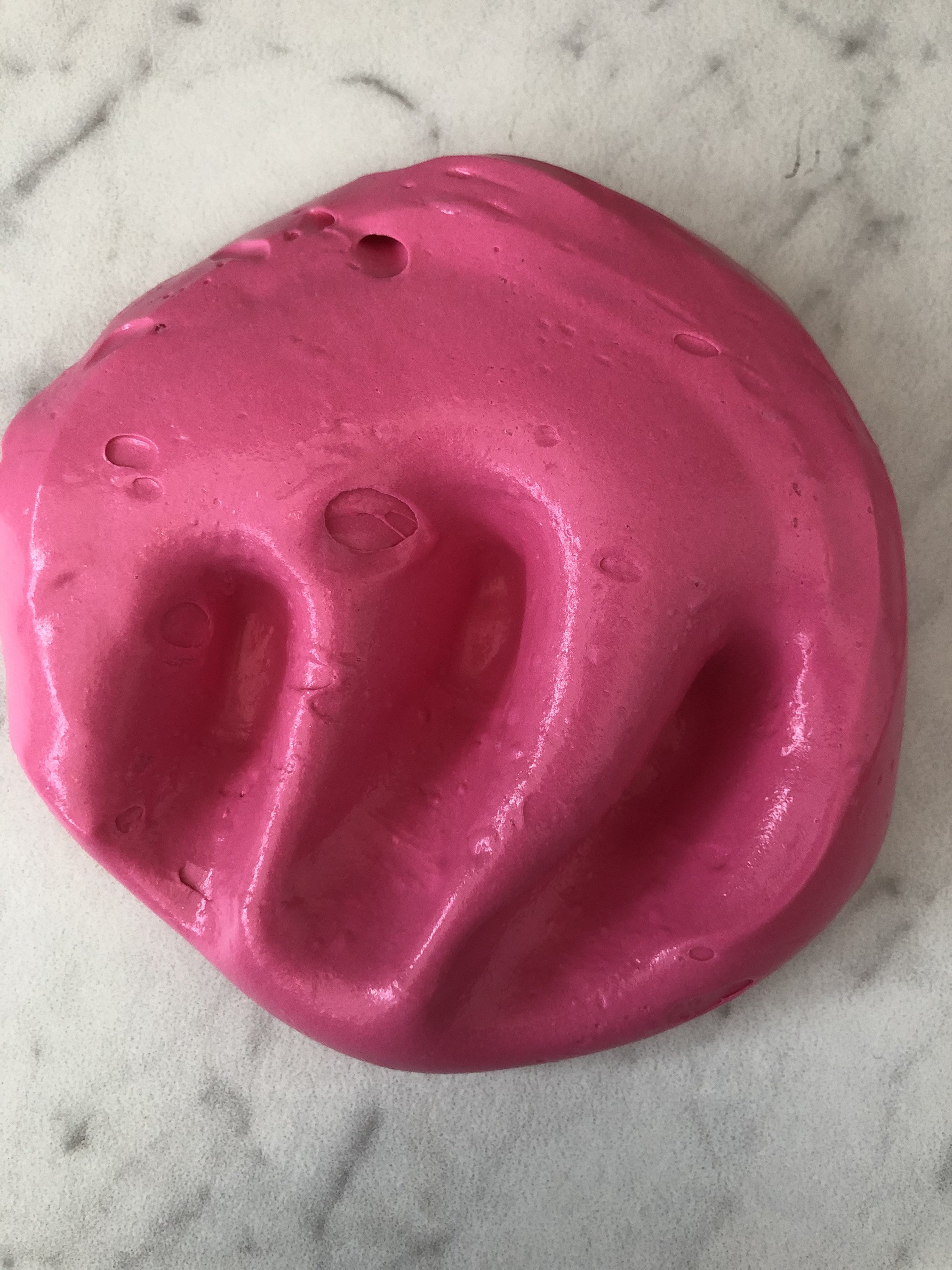 Eraser Poof inflating butter slime Etsy