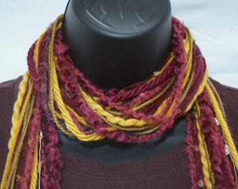 Bufanda fina de colores personalizados, accesorio de moda bohemio para equipos deportivos y escuelas.