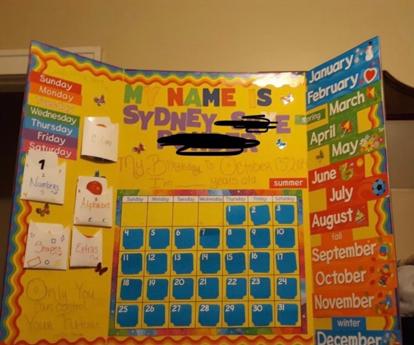 Customized Children's Learning Board