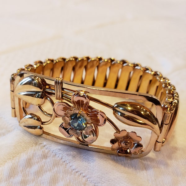 Lustern Vintage Expansion Bracelet Rose Gold