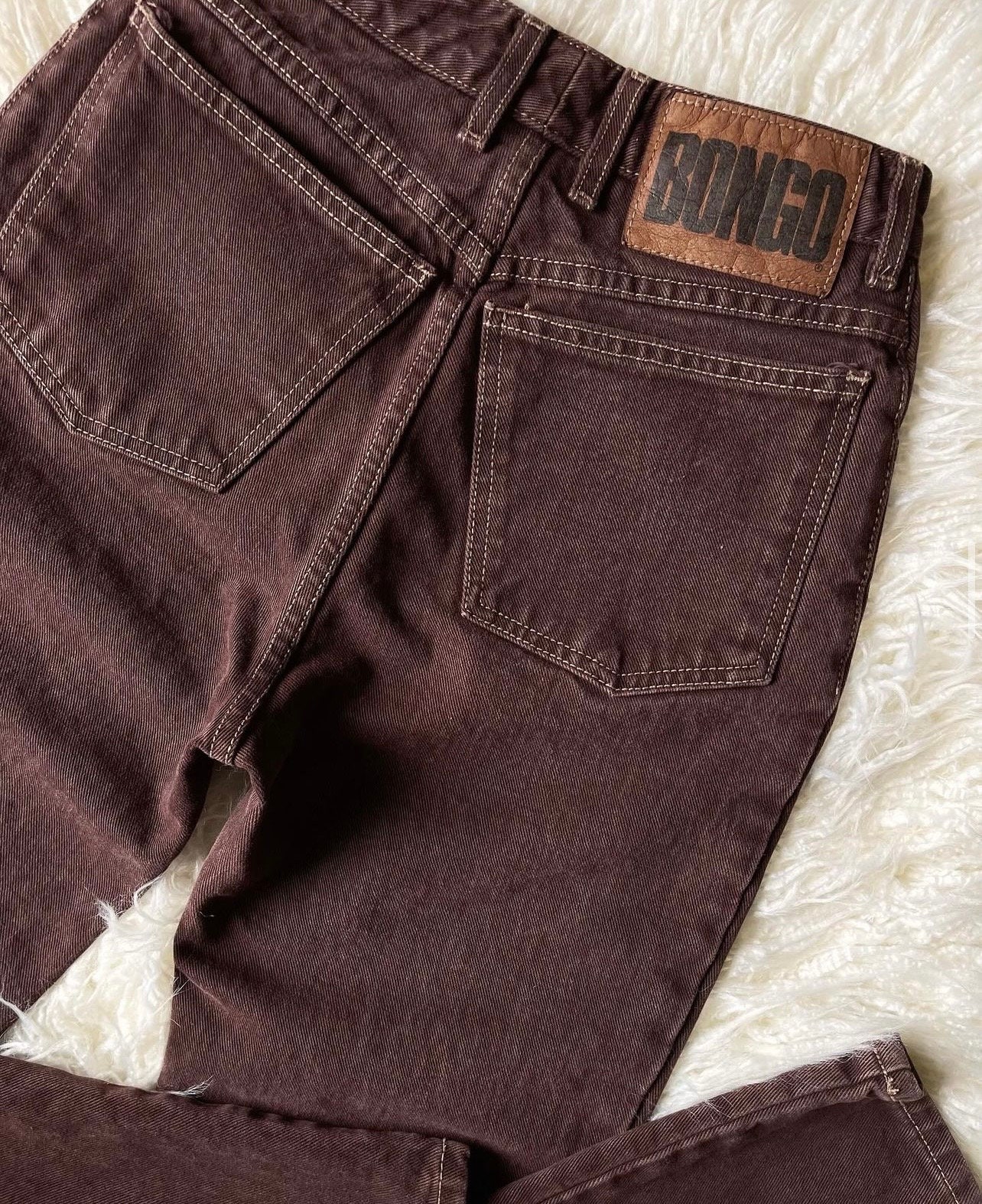 【HI FI FNK】Pasrty Brown Washed Denim HI FI FNK】Pasrty Brown Washed Denim (HI FI FNK/デニム