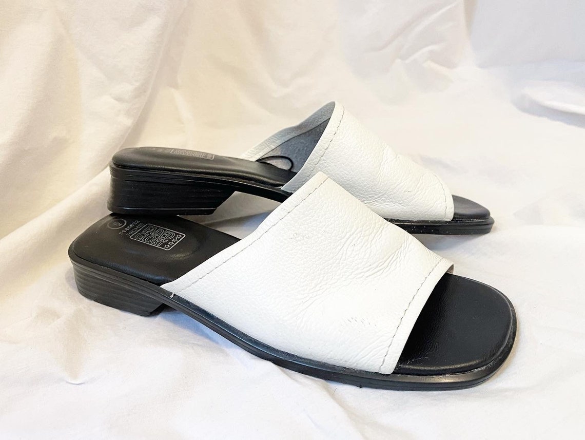 country road leather slides