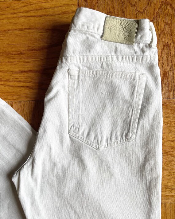 90’s white Calvin Klein jeans, 30” waist - image 2