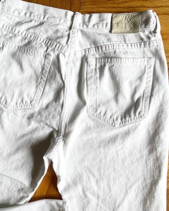 90’s white Calvin Klein jeans, 30” waist - image 1