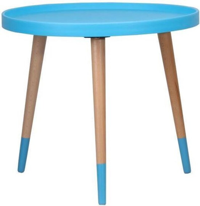 Colorful side tables Etsy