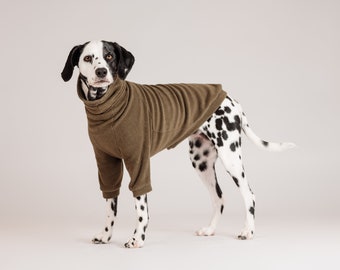 Custom fleece dog sweater