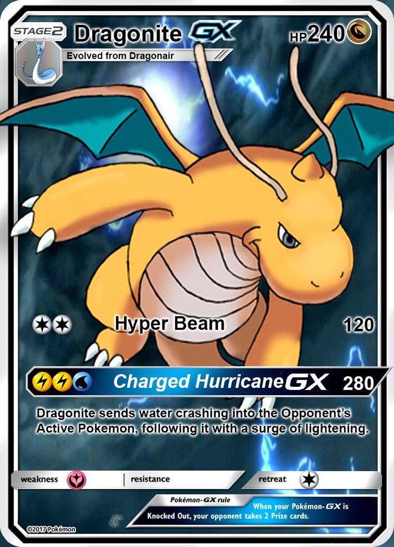 Dragonite Ex Full Art Gold