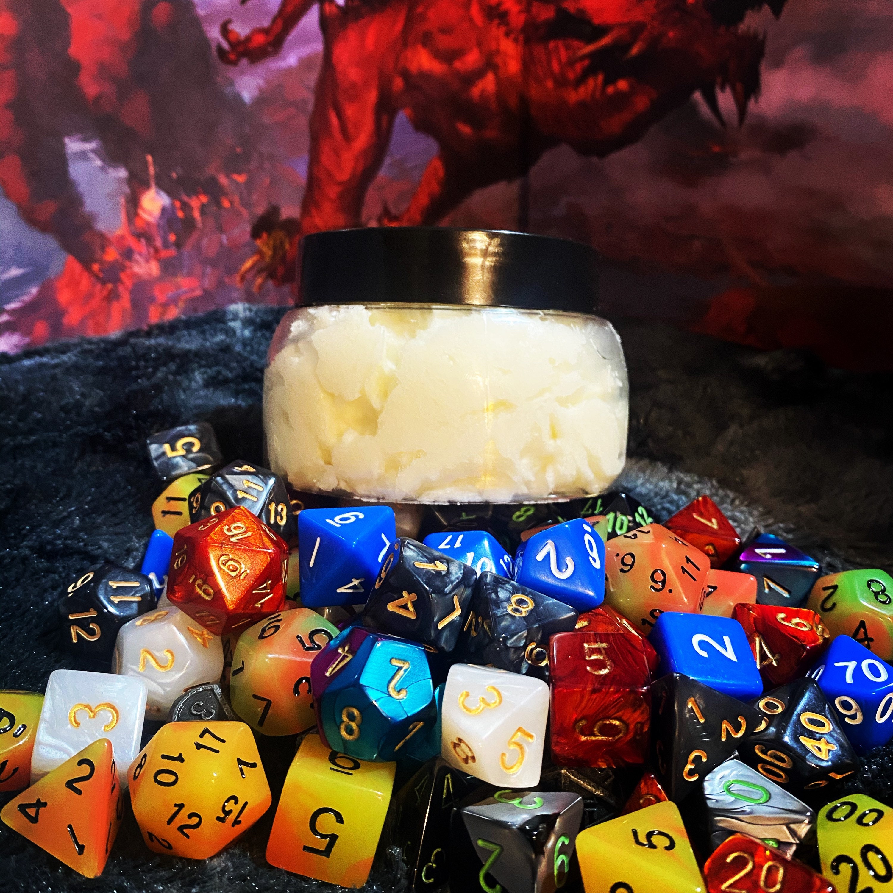 DnD dice Shea body butter Etsy