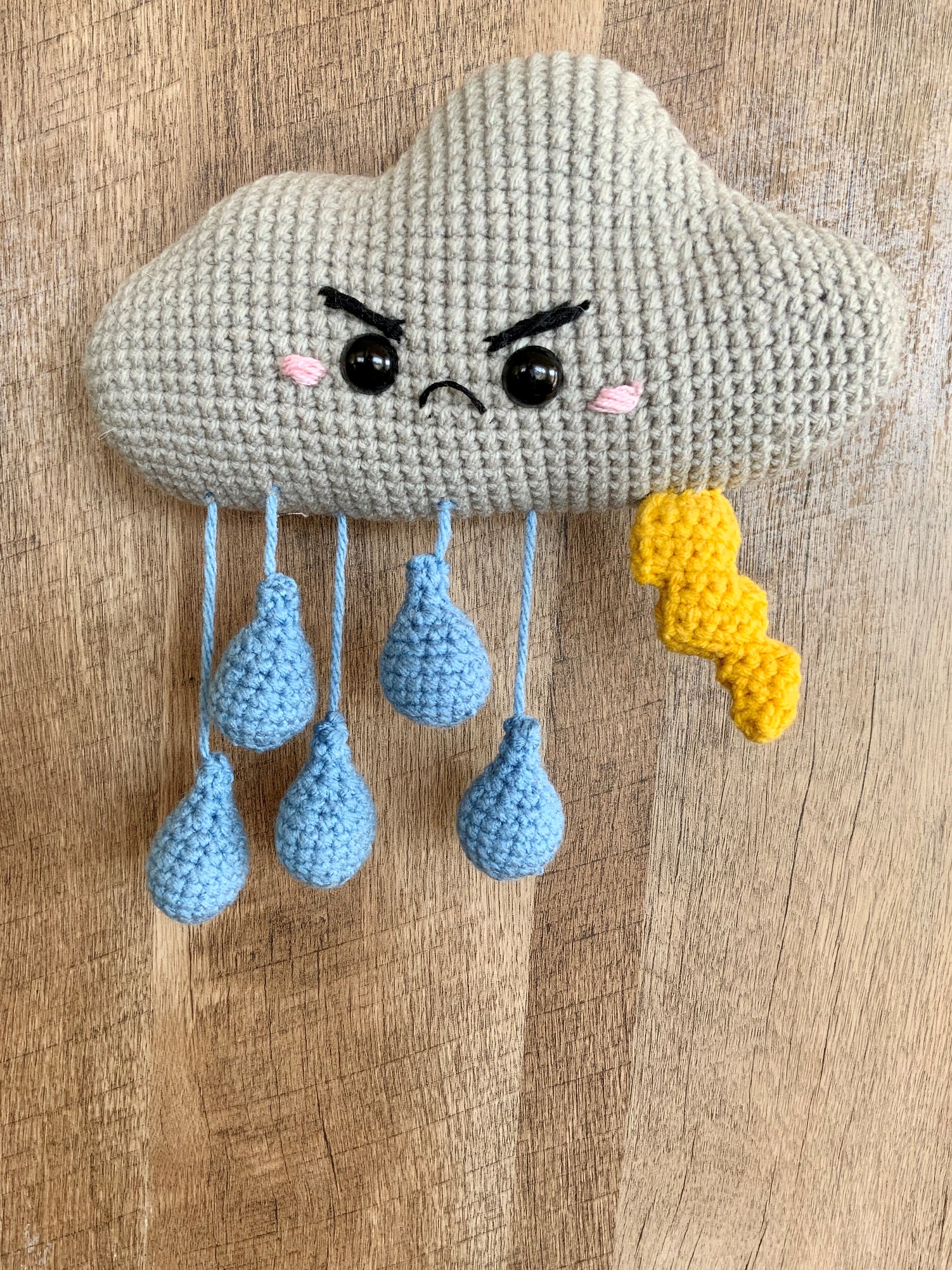 Crochet Cloud Pattern - Etsy