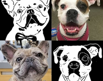 Vinyl Pet Sticker of YOUR Pet!