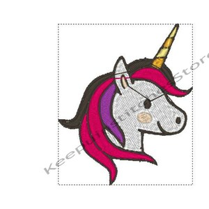 Unicorn Embroidery File