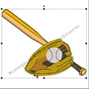 Archivo de bordado de béisbol
