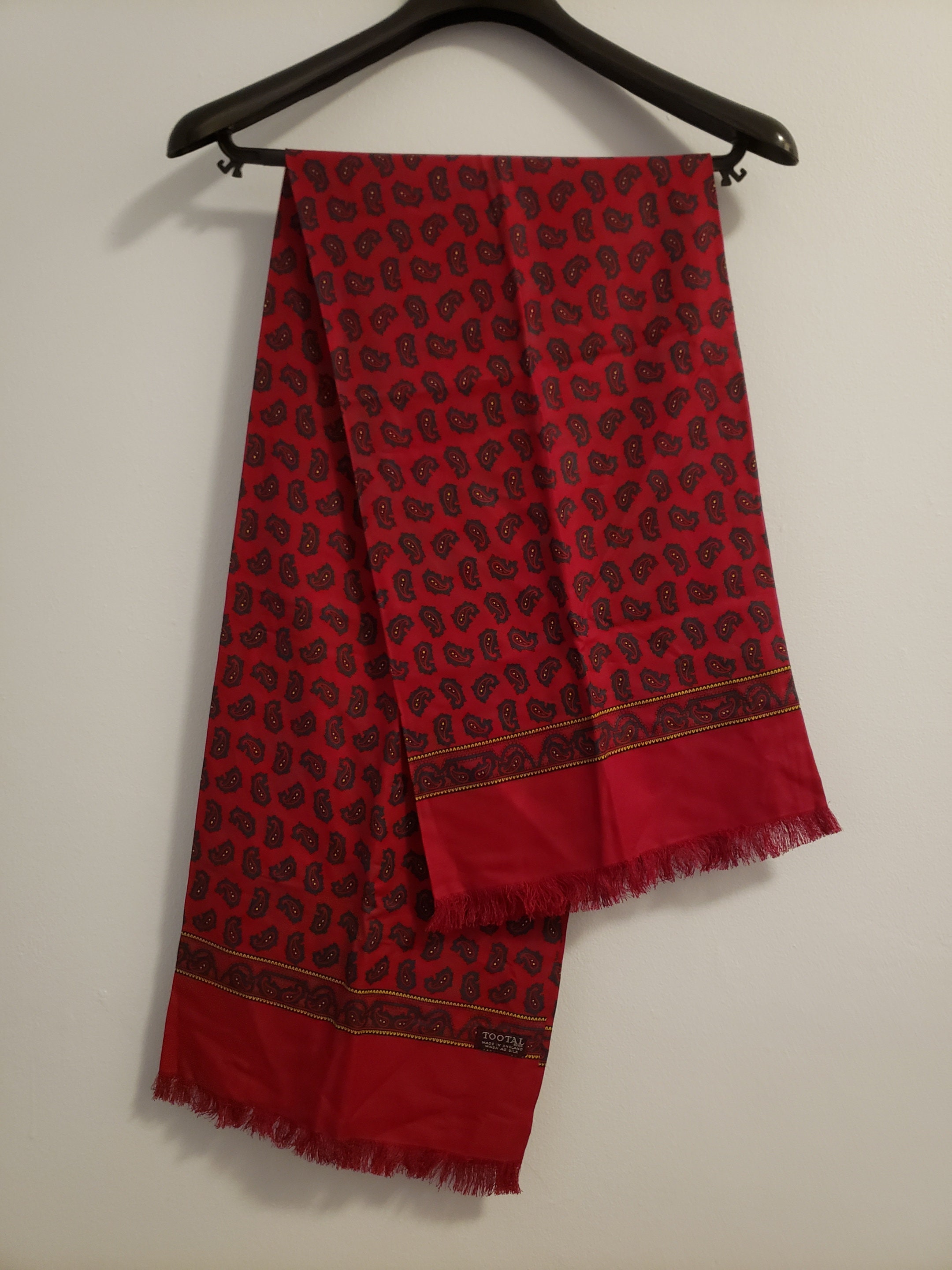 60s vintage TOOTAL scarf mod Englandストール - メルカリ