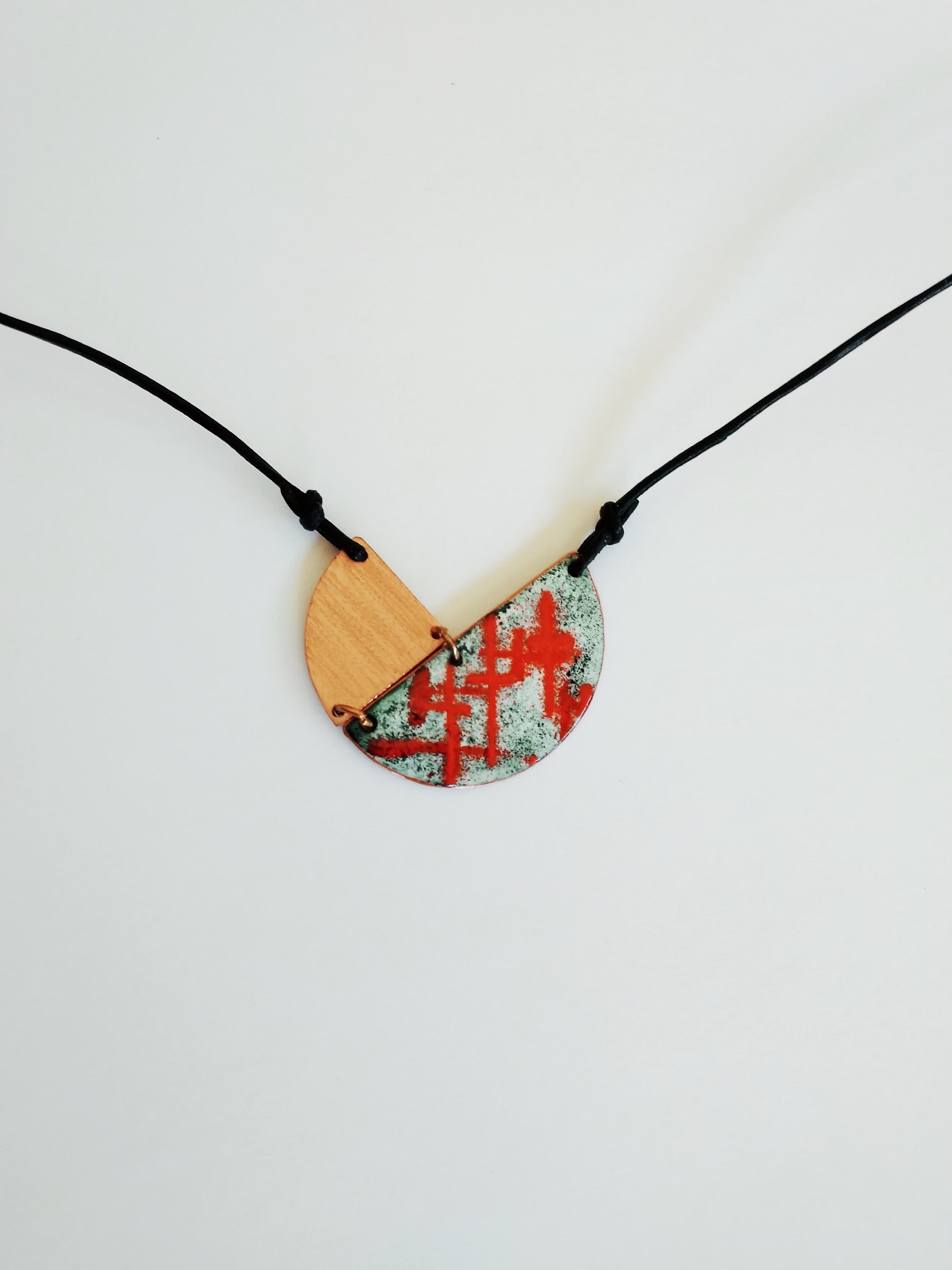 Enamel Pendant Red Cross Good Luck Necklace for Women Etsy UK