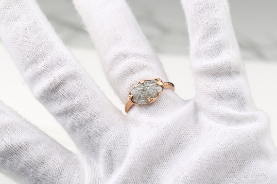 Baroque Rough Diamond Ring - Mardon Jewelers